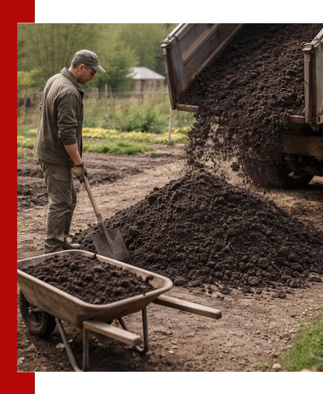 Доставка качественной земли для огорода в Ногинске