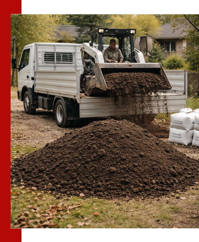 Доставка садовой земли в больших объёмах в Ногинске