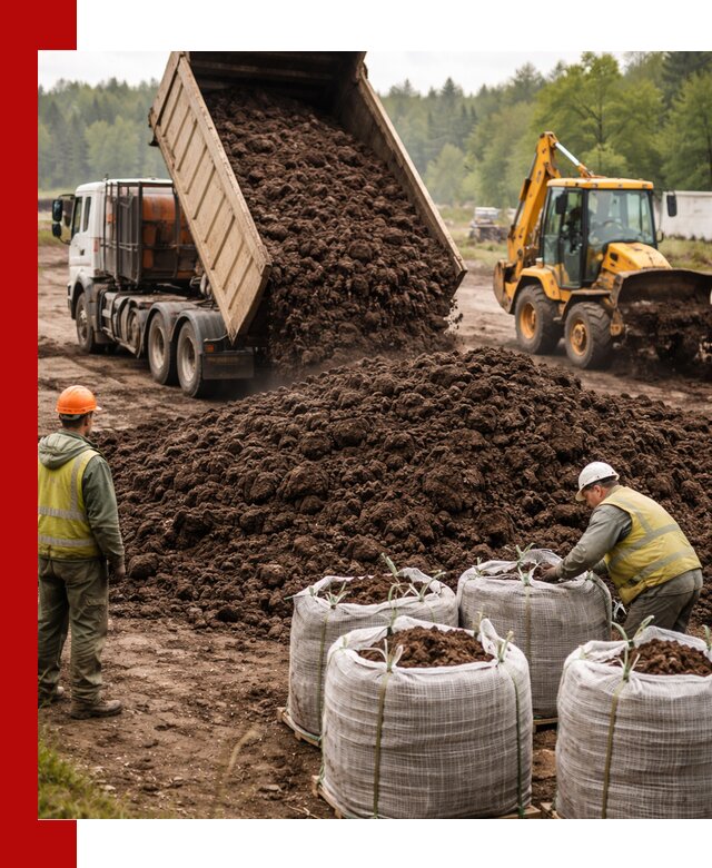 Доставка нейтрального торфа в Ногинске оптом и в розницу
