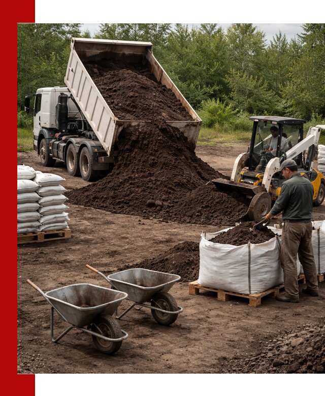 Доставка и продажа торфогрунта в Ногинске оптом и в розницу