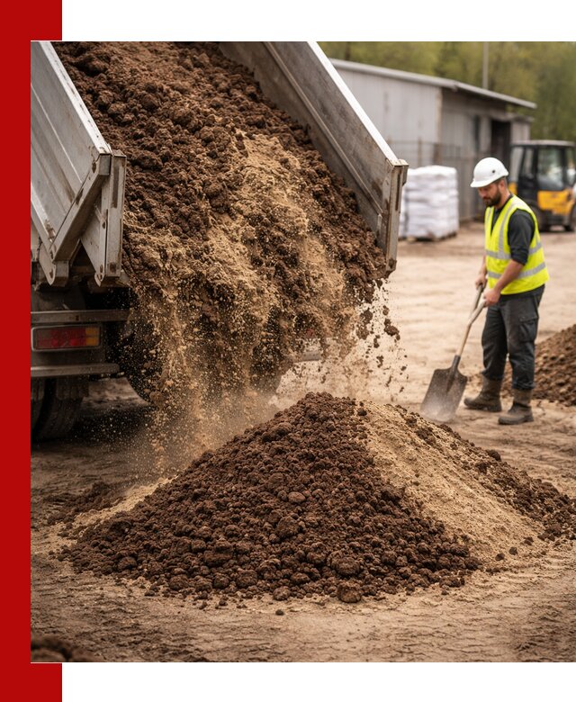Доставка торфо-песчаной смеси в Ногинске для строительства и озеленения