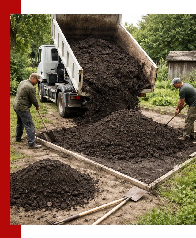 Купить чистый чернозем для огорода с доставкой в Ногинске