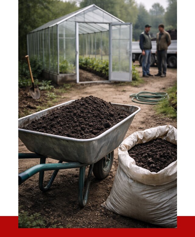 Чернозем для теплицы в Ногинске с доставкой от 1520 р. | ПРОНЕРУДНгн