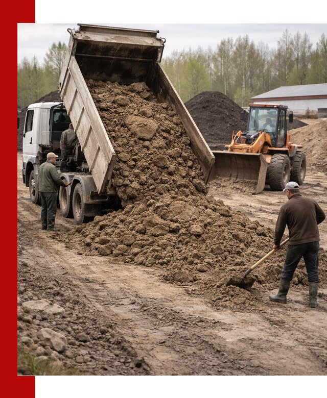 Доставка глин и суглинков в Ногинске оптом и вкрай