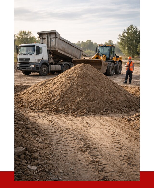 Купить песчаный грунт с доставкой в Ногинске от 4255 р. | ПРОНЕРУДНгн