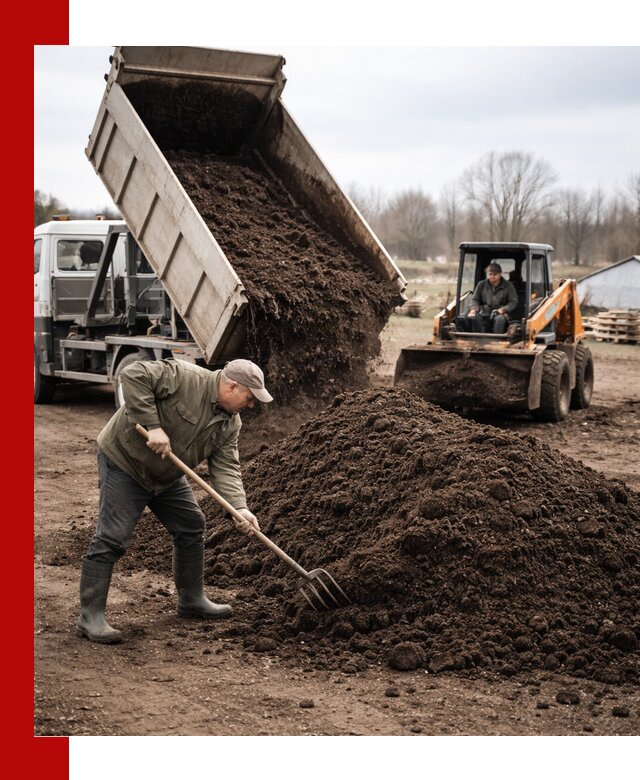 Доставка и продажа перегноя в Ногинске быстро и дешево