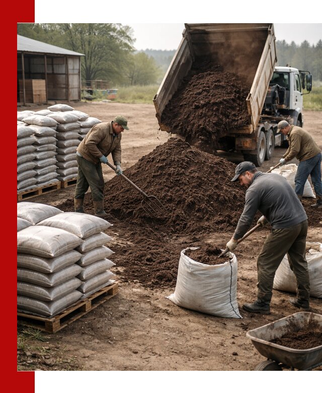 Доставка компоста оптом и в розницу в Ногинске