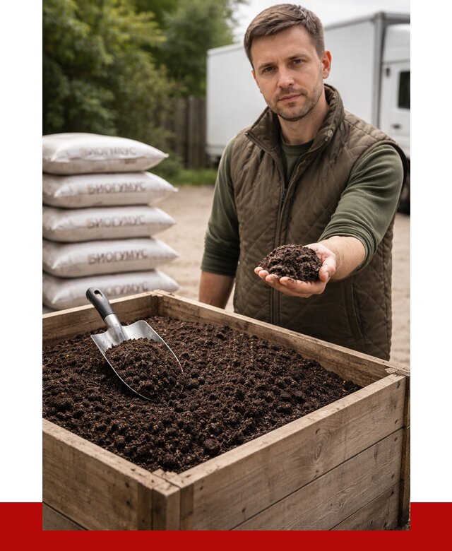 Купить биогумус в Ногинске с доставкой от 8611 р. за куб | ПРОНЕРУДНгн