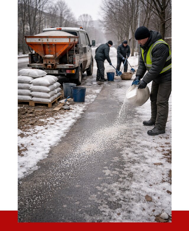 Реагент против гололеда в Ногинске с доставкой от 4559 р. | ПРОНЕРУДНгн