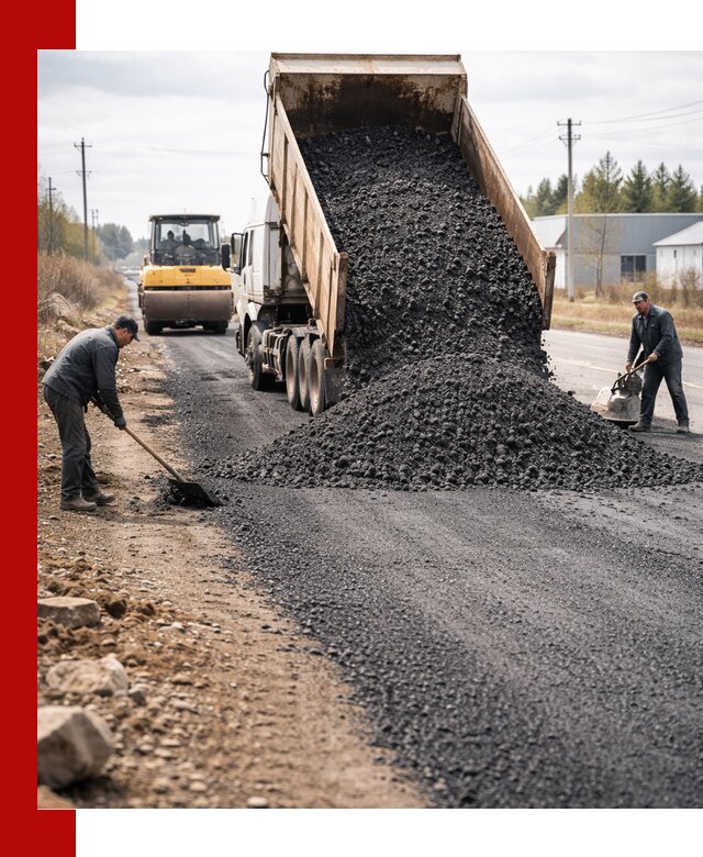 Асфальтовая крошка для дорог в Ногинске — поставка и доставка