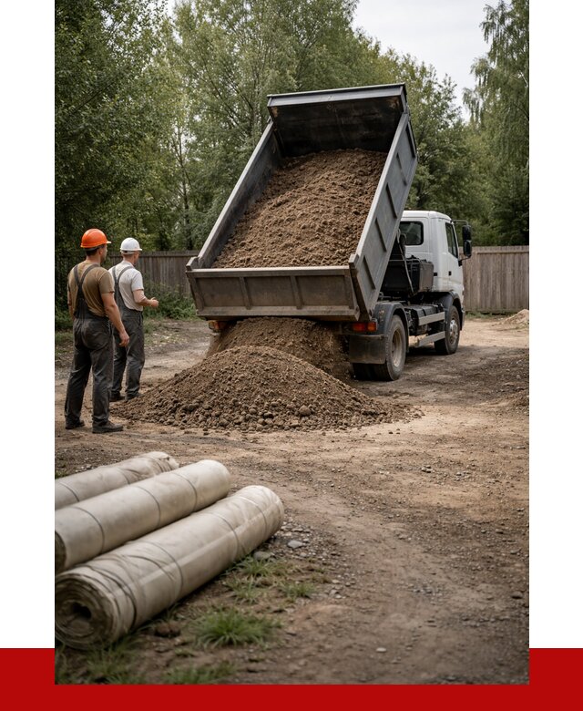 Доставка сыпучих материалов самосвалом в [cvi] от 4255 р. | ПРОНЕРУДНгн