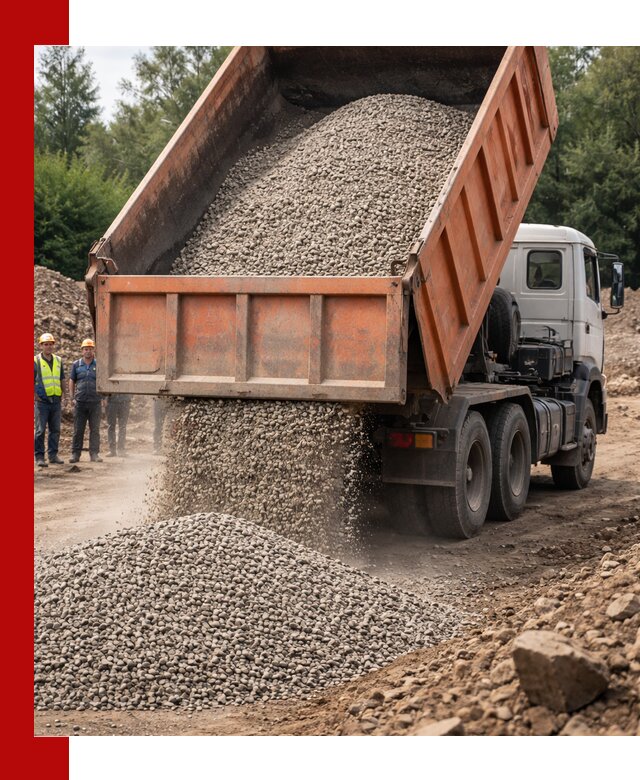 Доставка сыпучих материалов самосвалом в Ногинске быстро и надежно