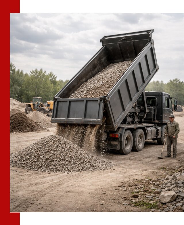 Доставка самосвалом 30 м3 по выгодным ценам в Ногинске