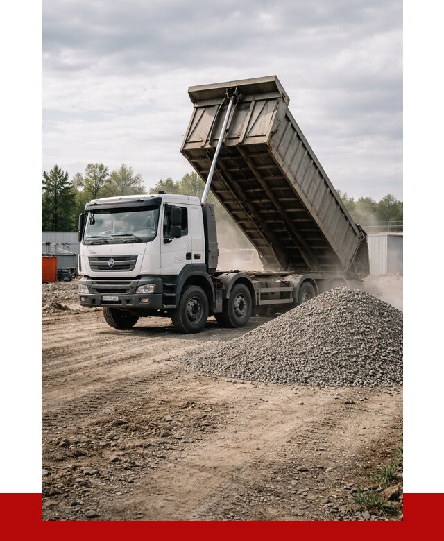 Доставка самосвалом 40 кубов в Ногинске от 9118 р. | ПРОНЕРУДНгн