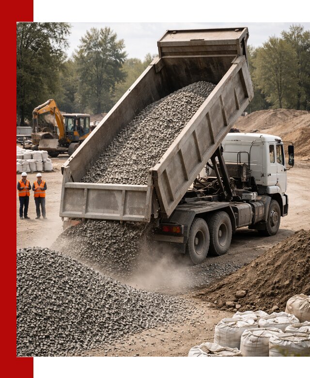 Аренда самосвала в Ногинске для доставки сыпучих и нерудных материалов