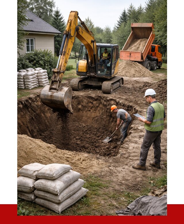 Рытье котлована в Ногинске быстро от 4559 р. ПРОНЕРУДНгн