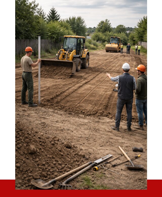 Планировка участка грунтом в Ногинске от 4559 р ПРОНЕРУДНгн