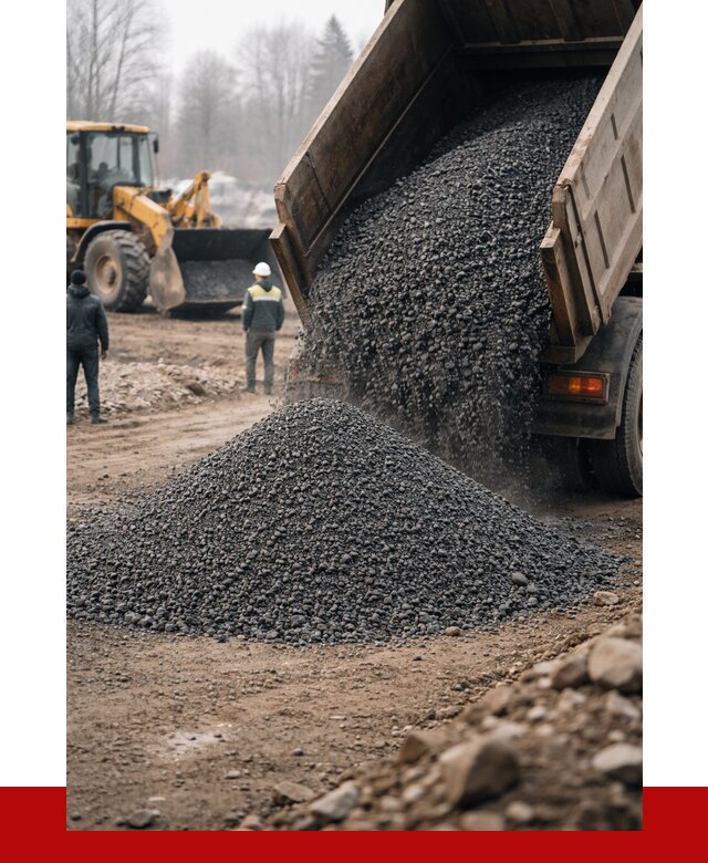 Асфальтовая крошка в Ногинске с доставкой от 1824 р. | ПРОНЕРУДНгн